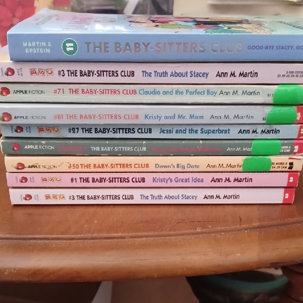 The Baby-Sitters Club Book Set Lot Of 9